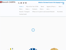 Tablet Screenshot of newarkcamra.org.uk